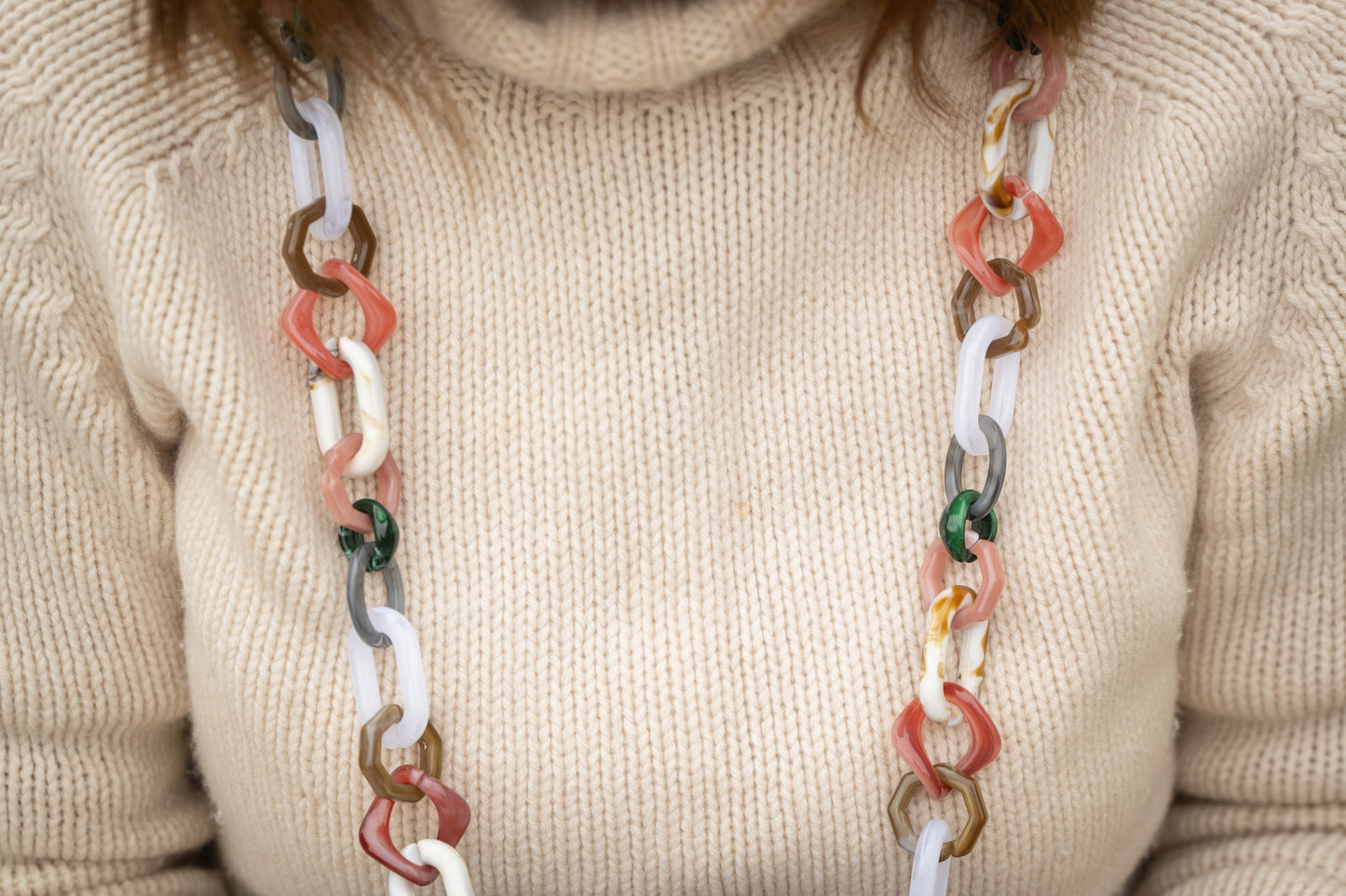 Ophelia Multi-Coloured Cross Body Chain